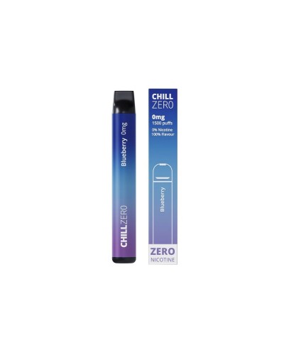 Chill ZERO - Blueberry - 0% - 1500 Puffs