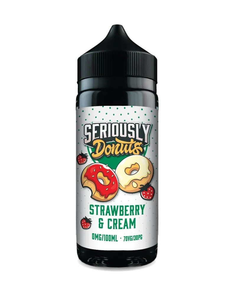 Strawberry Cream Doozy 100ml | Buy 2 Get 3rd £1 | Seriously Doughnuts