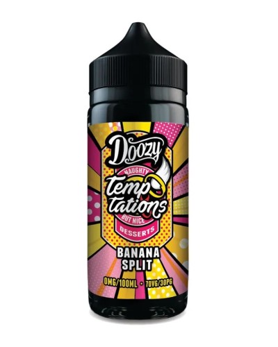 Banana Split Doozy Temptations 100ml | Buy 2 Get 3rd £1