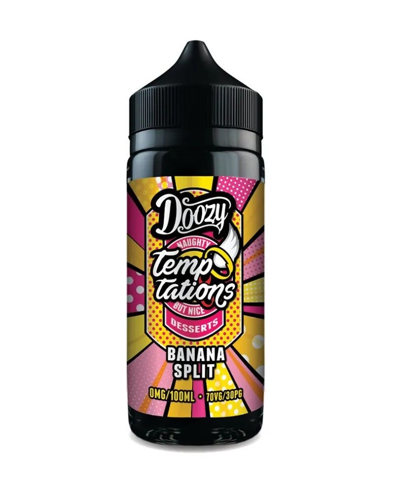 Banana Split Doozy Temptations 100ml | Buy 2 Get 3rd £1