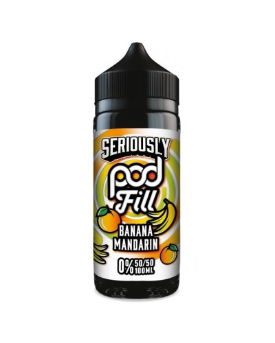 Banana Mandarin Doozy Pod Fill 100ml | Buy 2 Get 3rd £1