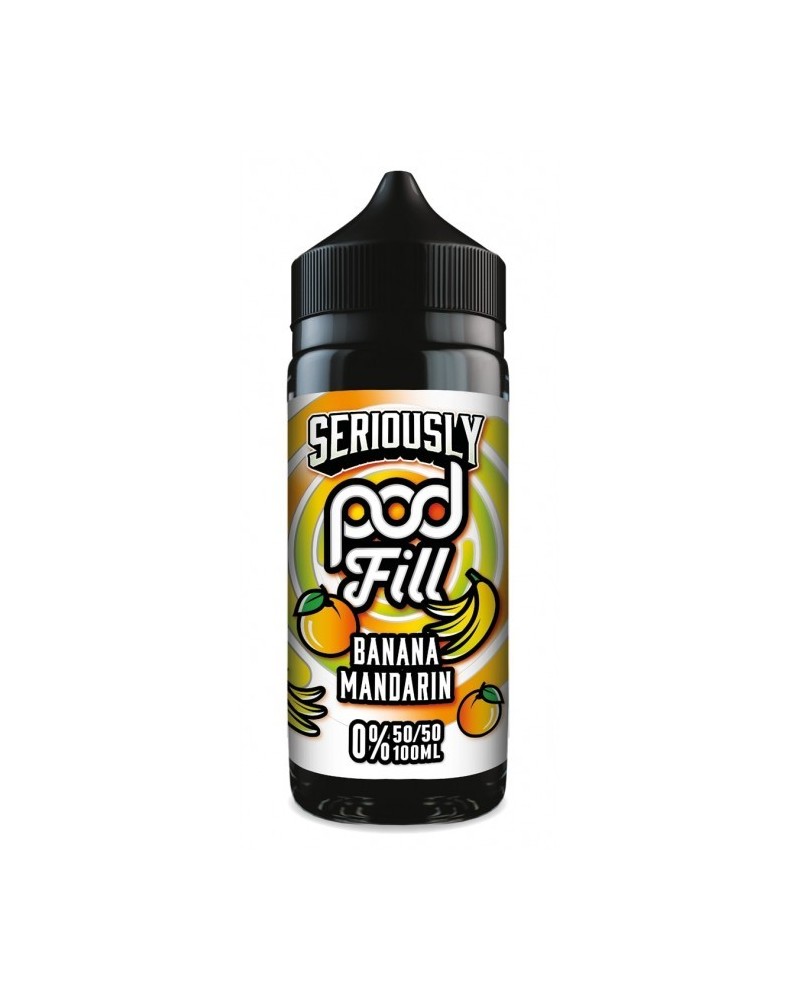 Banana Mandarin Doozy Pod Fill 100ml | Buy 2 Get 3rd £1