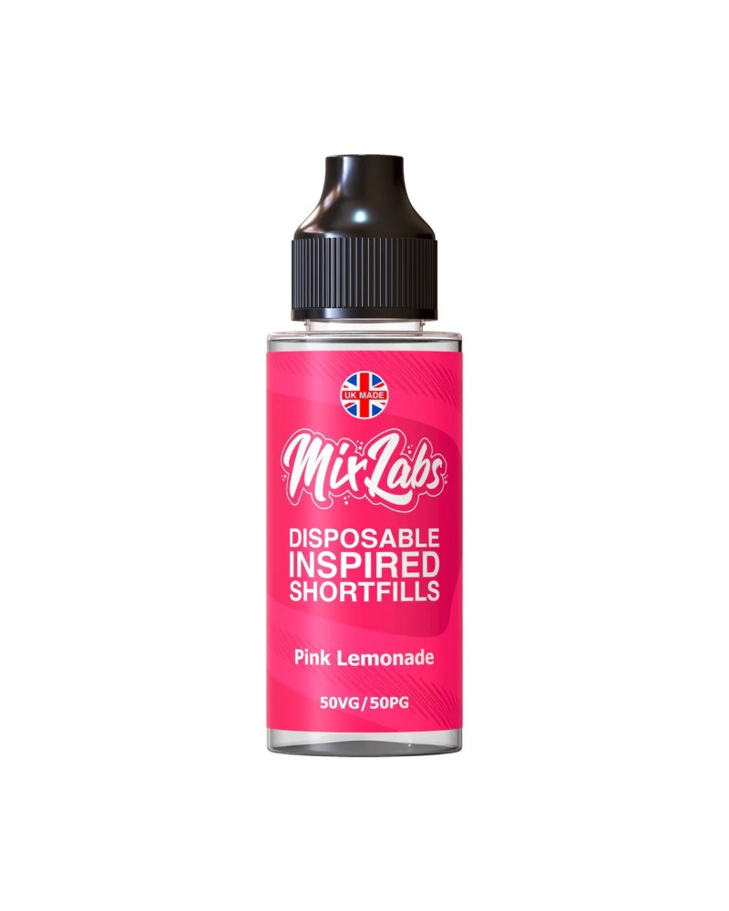 Pink Lemonade Mix Labs Shortfill 100ml | Buy 2 get 3rd for £1