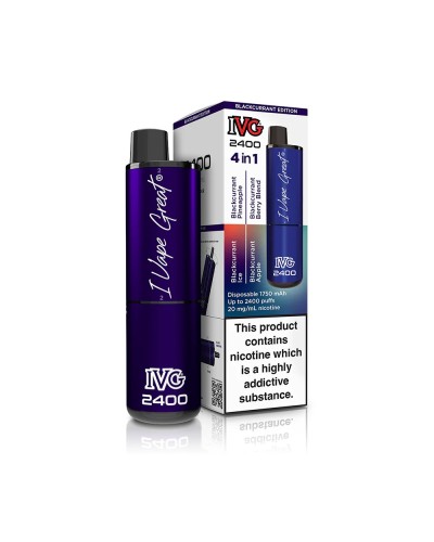 Blackcurrant Edition - IVG 2400 Disposable Pod