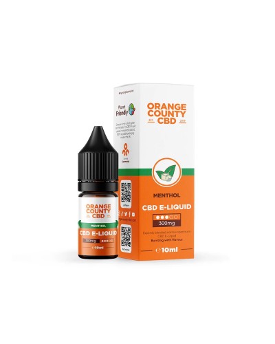 Menthol CBD E-Liquid (10ml) 300mg by Orange County