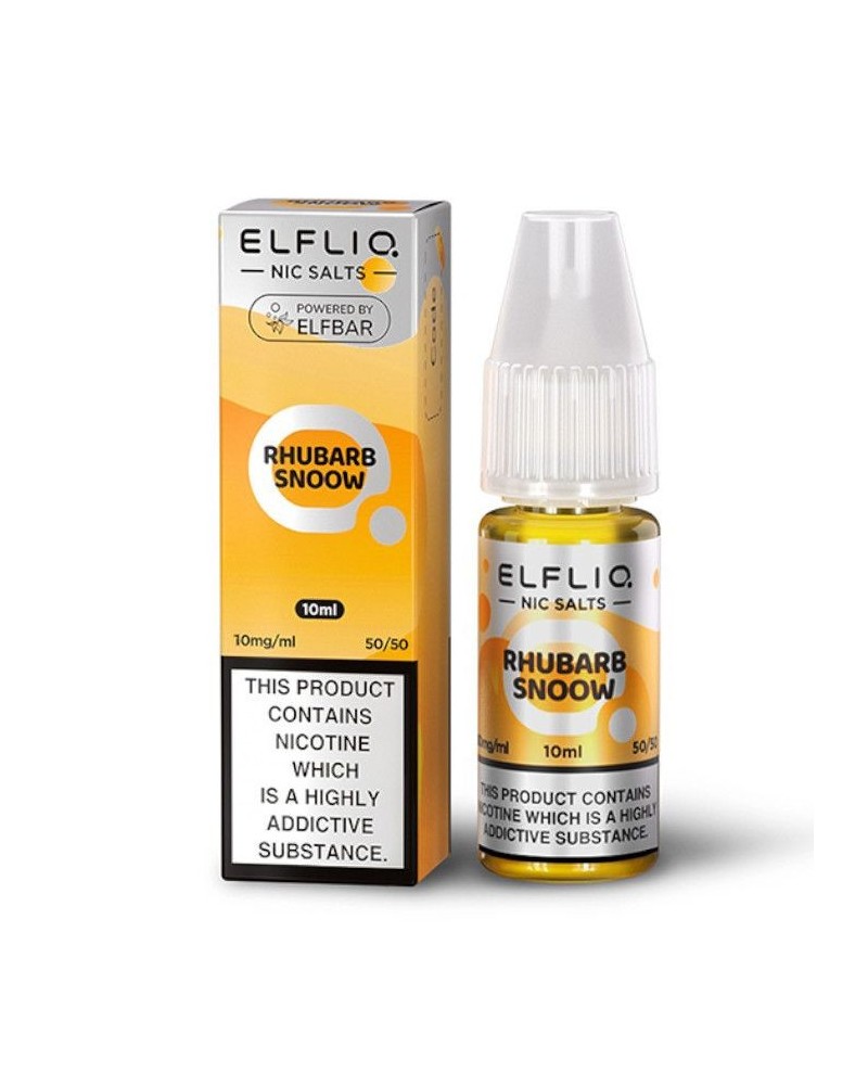 Rhubarb Snoow Elfliq Nic Salt 10ml | 4 for £12