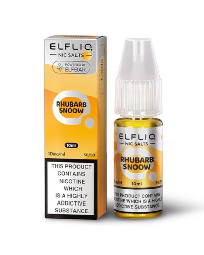 Rhubarb Snoow Elfliq Nic Salt 10ml | 4 for £12