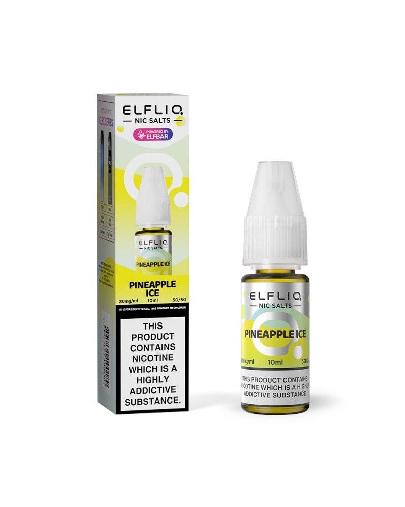 Pineapple Ice Elfliq Nic Salt 10ml | 4 for £12