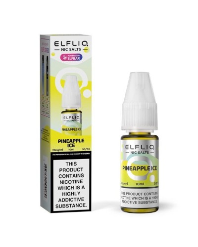 Pineapple Ice Elfliq Nic Salt 10ml | 4 for £12