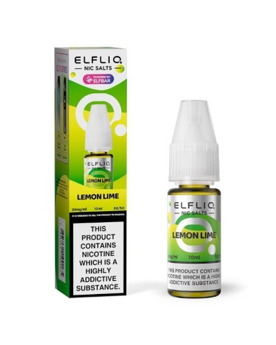 Lemon & Lime Elfliq Nic Salt 10ml | 4 for £12