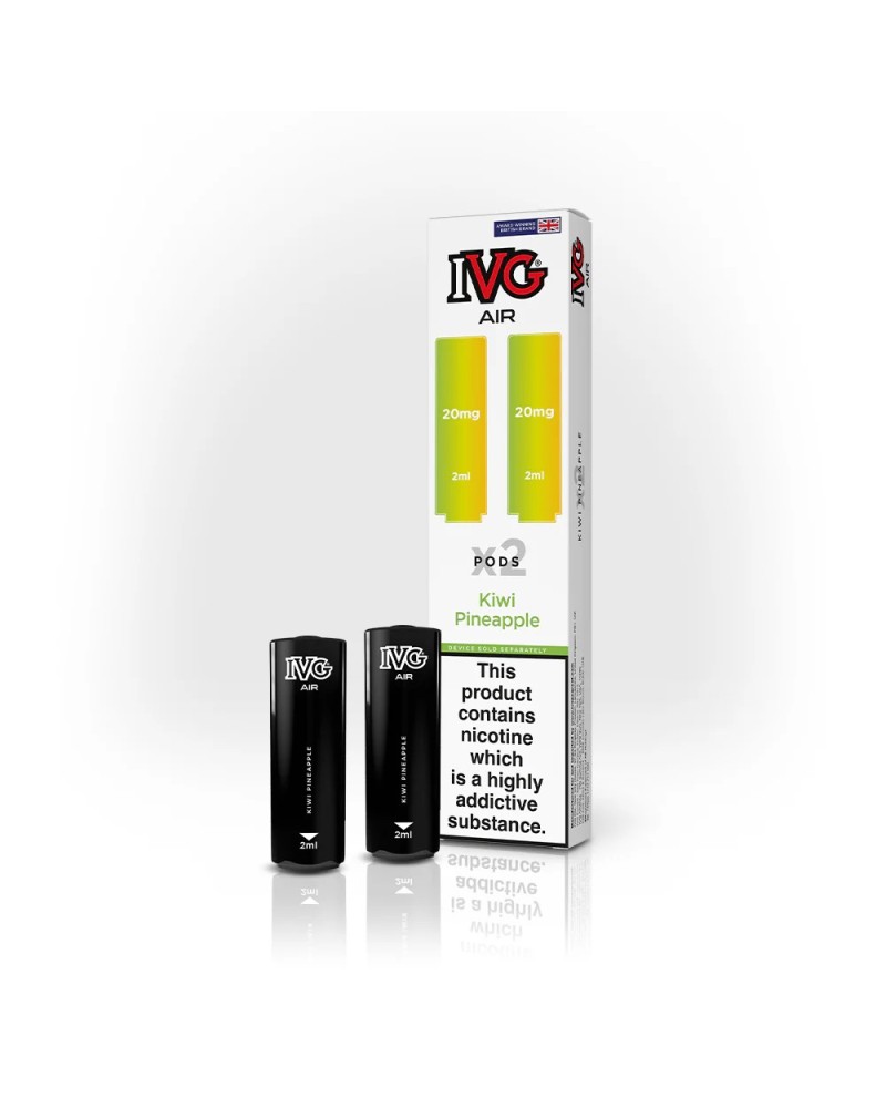 Kiwi Pineapple IVG Air Pods 2 pack | 2 for £8