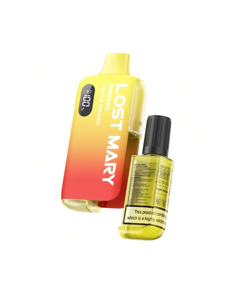 Triple Mango LOST MARY BM6000 Prefilled Kit | 3 for £30