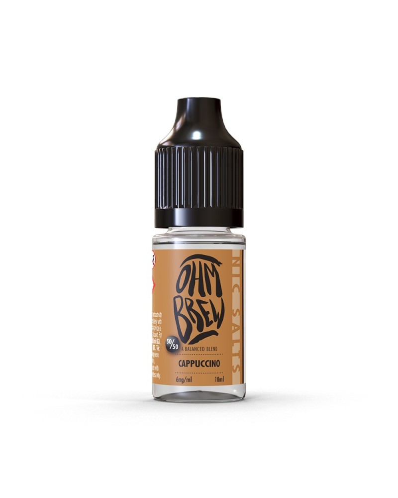 Cappuccino OHM BREW Nic Salt | 4 for £10