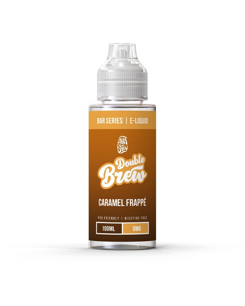 Caramel Frappe OHM BREW Double Brew 100ml | Buy 2 get 3rd for £1