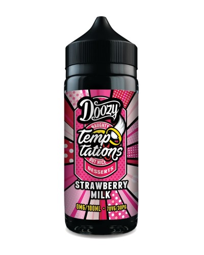 Strawberry Milk Doozy Temptations 100ml | Buy 2 Get 3rd for £3