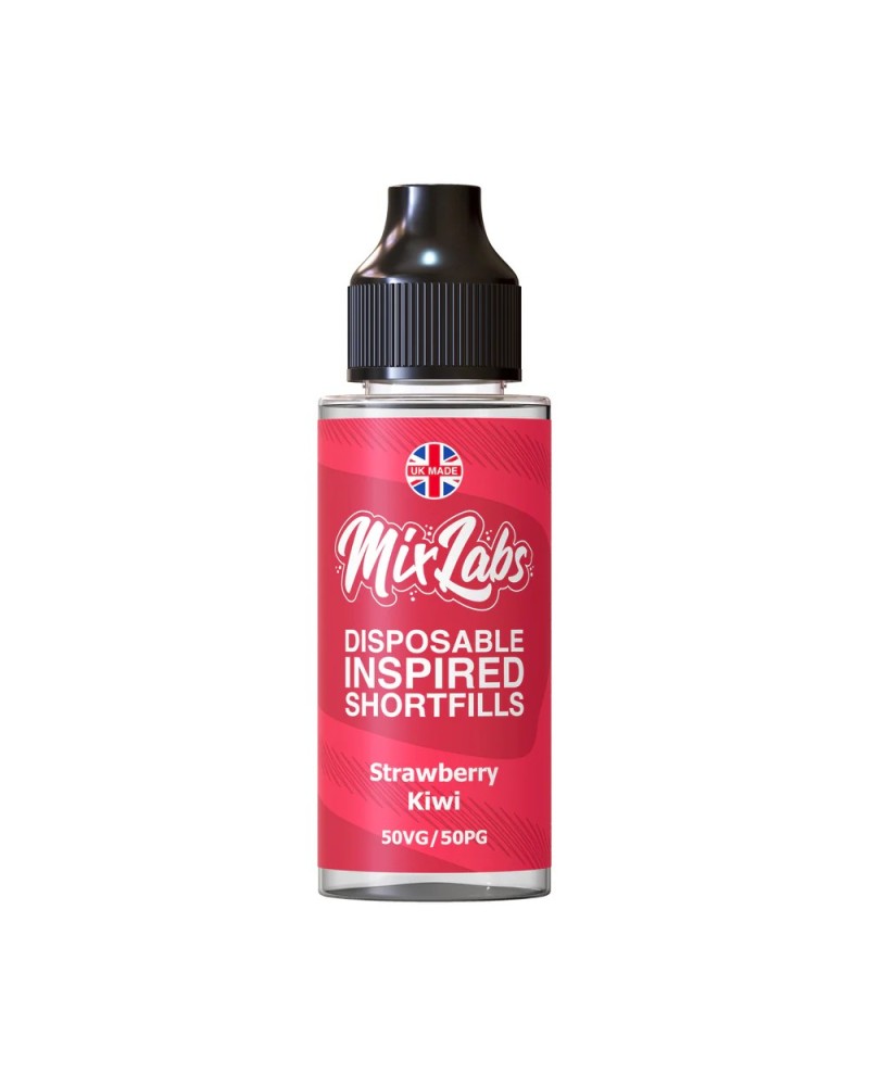 Strawberry Kiwi Mix Labs Shortfill 100ml | Buy 2 get 3rd for £3