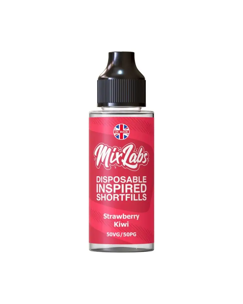 Strawberry Kiwi Mix Labs Shortfill 100ml | Buy 2 get 3rd for £3