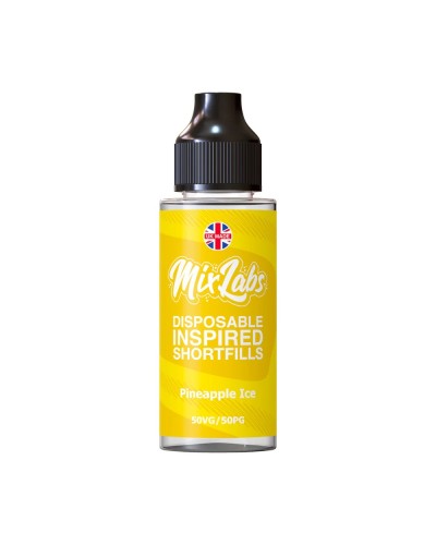 Pineapple Ice Mix Labs Shortfill 100ml | Buy 2 get 3rd for £3