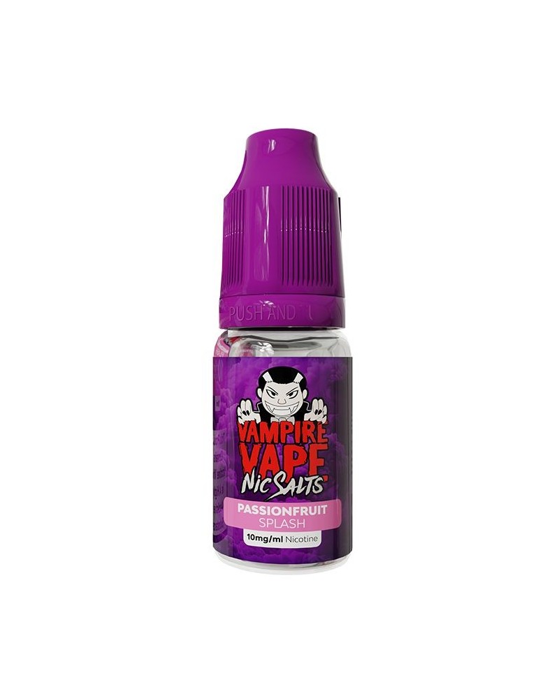 Passionfruit Splash Vampire Vape Nic Salt | 4 for £10