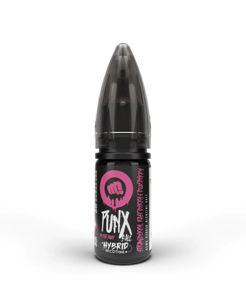 Riot Squad PUNX Strawberry, Raspberry & Blueberry nic salts 10ml