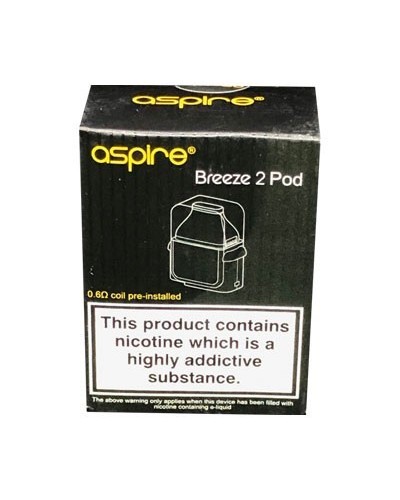 ASPIRE BREEZE 2 REPLACEMENT POD - 0.6ohm