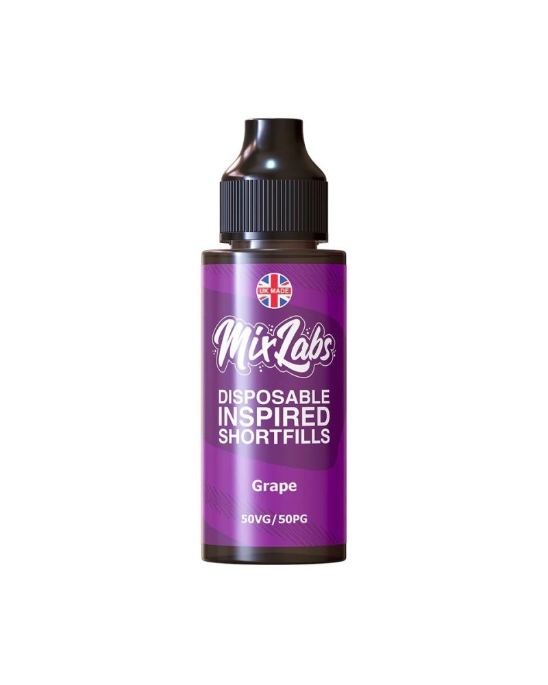 Grape Mix Labs Shortfill 100ml | Buy 2 get 3rd for £1