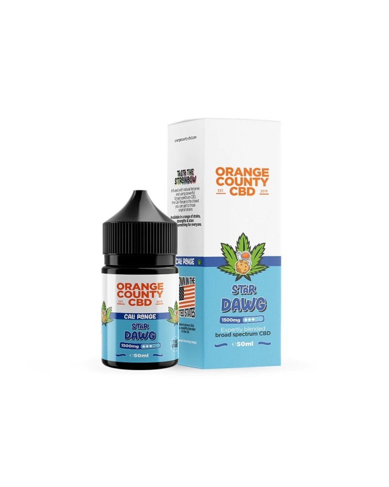 Star Dawg CBD E-Liquid (50ml) by Orange County