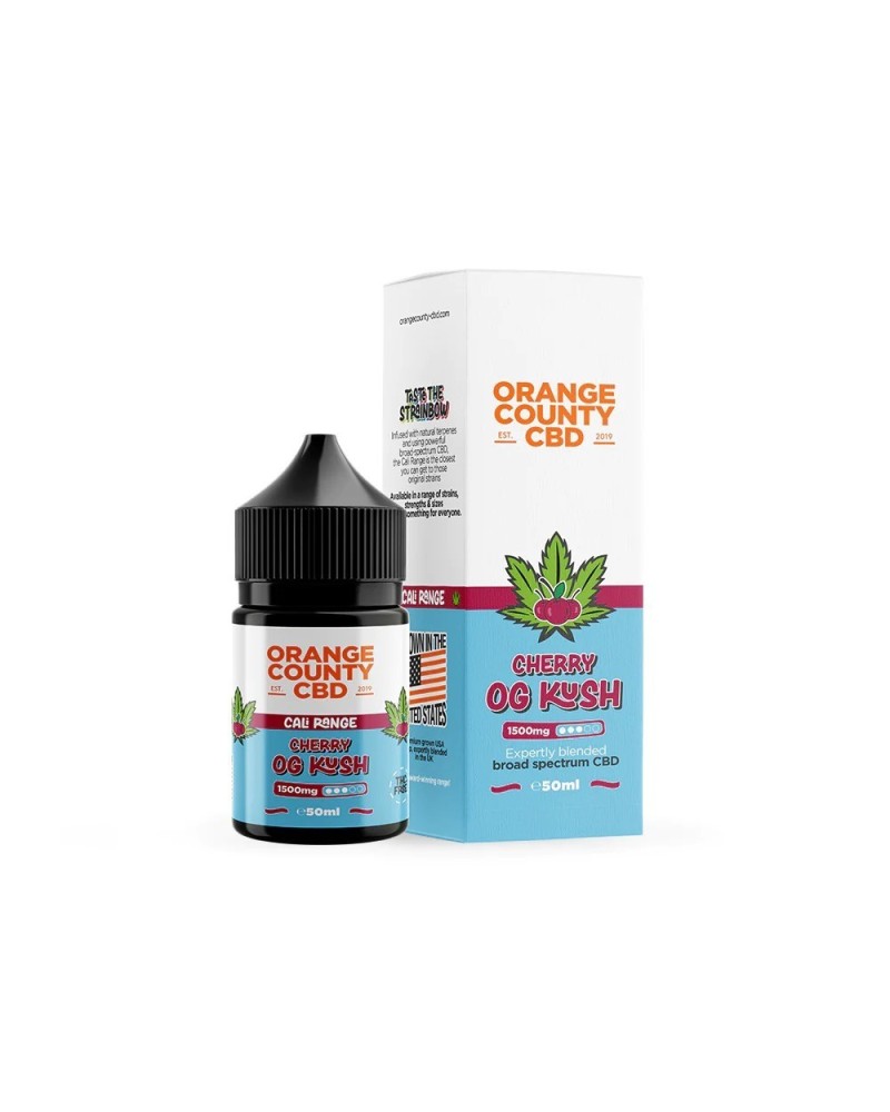 Cherry OG Kush CBD E-Liquid (50ml) by Orange County